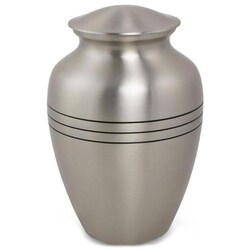 Med Vet International&nbsp;Jorvet Urn, Medium, Classic Pewter, J0316E