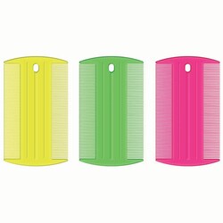 Med Vet International&nbsp;Jorvet Disposable Plastic Flea Comb, J0321C, 12/box