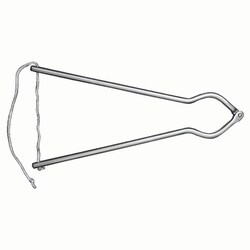 Med Vet International&nbsp;Jorvet 13in. Equine Twitch, J0044