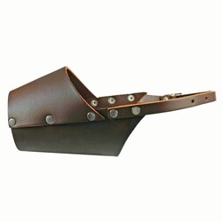 Med Vet International&nbsp;Jorvet Leather Dog Muzzle, 11in, J0230E, Each