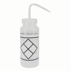 Med Vet International&nbsp;Safety Labeled Wash Bottles, LYOB Wash Bottle 500ml (16 oz), J0817G, Each