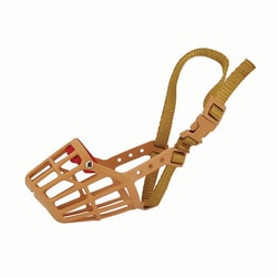 Med Vet International&nbsp;JorVet Nylon Plastic Basket Muzzle - #2 Quick Release, J0884BQ, Each