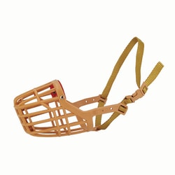 Med Vet International&nbsp;JorVet Nylon Plastic Basket Muzzle - #6 Quick Release, J0884FQ, Each