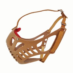 Med Vet International&nbsp;Jorvet Buster Nylon Basket Muzzle for Dogs, Size #12, J0884M
