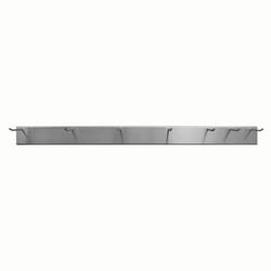 Med Vet International&nbsp;Jorvet Stainless Steel Dog Collar Rack, 34?L x 2.5?H x 4?D, J0046R, Each