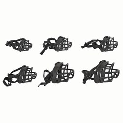 Med Vet International&nbsp;Baskerville Ultra Muzzle Set of 6, J1343S