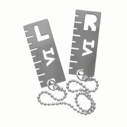 Med Vet International&nbsp;X Ray Markers, (Left and Right),  J1185, Set of 2