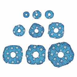 Med Vet International&nbsp;Jorvet Soft E-Collar, J1003S, Set of all 9 Sizes