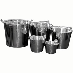 Med Vet International&nbsp;Jorvet Stainless Steel Pail, 64oz, J0805A