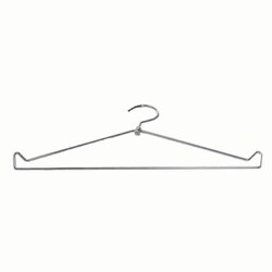 Med Vet International&nbsp;Heavy Duty Chrome Hanger for X-Ray Apron, J0676H, Each