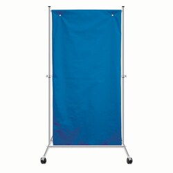 Med Vet International&nbsp;Adjustable Mobile X-Ray Shield, Royal Blue, J1725, Each