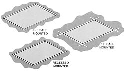 MSC&nbsp;TPI Radiant Ceiling Heating Panel, Steel, 750 W, 120/240 V, 1 ea