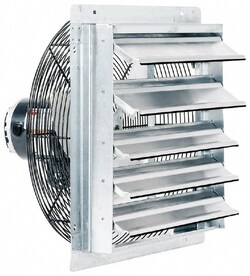 MSC&nbsp;Fantech Shutter Mount Exhaust Fan, 24 in., 1/4 HP, 1 Phase, 1 ea.