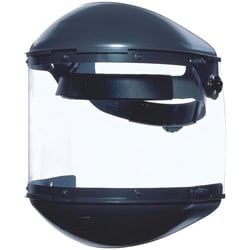MSC&nbsp;Fibre-Metal Faceshield System, Dual Crown, Chin Guard, 1 ea