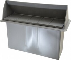 MSC&nbsp;Marley Exhaust Ventilator, Wall Cap, 3 1/4 in. Duct, 1 ea.