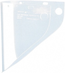 MSC&nbsp;Fibre-Metal Face Shield Window, Propionate, Clear, 9 3/4 in. x 19 in., 1 ea