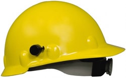 MSC&nbsp;Fibre-Metal Hard Hat, Cap Style, Thermoplastic, 8-Point Ratchet, 1 ea.