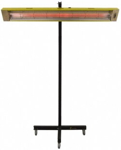 MSC&nbsp;Tpi Portable Quartz Infrared Spot Heater, 1500 W, 120 V, 1 ea