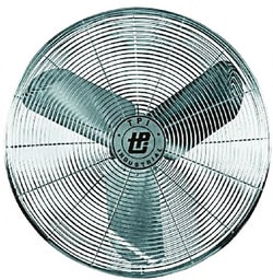 MSC&nbsp;TPI High Performance Circulator Fan, 30 in. Steel, 1/3 hp, 120 V, 1 ea.