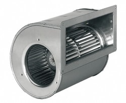 MSC&nbsp;Ebm-papst Centrifugal Fan, 420 CFM, 230 VAC, Galvanized Steel, 1 ea