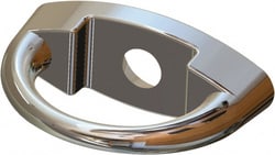 MSC&nbsp;Miller D-Bolt Anchorage Connector, Stainless Steel, 5/8 in. Bolt, 400 lb. Capacity, 1 ea.