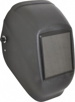 MSC&nbsp;Fibre-Metal Welding Helmet Assembly, Thermoplastic, Shade 10, Black, 1 ea