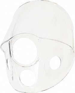 MSC&nbsp;North Replacement Lens, Clear, Polycarbonate, For 7600 and 7800 Series, 1 ea