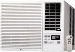 MSC&nbsp;LG Window Air Conditioner with Electric Heat, 7600 BTU, 115V, 6.3A, 1 ea
