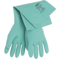 MSC&nbsp;North Chemical-Resistant Gloves, Nitrile, 25 mil, 18 in., 1 Pair