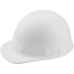 MSC&nbsp;Fibre-Metal Cap Style Hard Hat, Fiberglass, ANSI Type I, Class G, 1 ea