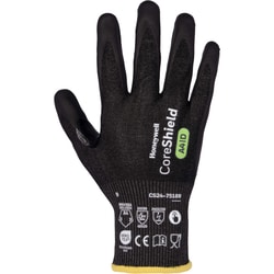 MSC&nbsp;PIP Cut Protection Gloves, HPPE, Nitrile Coated, 18 Gauge, Size 7, 100/Case