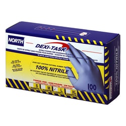 MSC&nbsp;Honeywell Dexi-Task Nitrile Disposable Gloves, Powder-Free, 5 Mil, Blue, X-Large, 100/Pk.