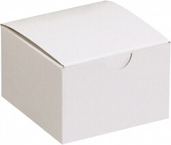 MSC&nbsp;Partners Brand Gift Box, Fiberboard, 3 in. x 3 in. x 2 in., 100/Pk.