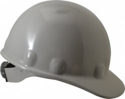 MSC&nbsp;Fibre-Metal Hard Hat, Thermoplastic, Class E, 8-Point Suspension, 1 ea
