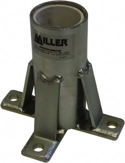 MSC&nbsp;Miller DuraHoist&trade; Confined Space Hoist Floor Mount Sleeve, Steel, 9-1/4 in., 1/Case