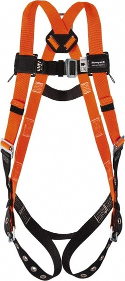 MSC&nbsp;Honeywell Miller Titan II Full Body Harness, Polyester, XXL, 400 lb Capacity, 1 ea