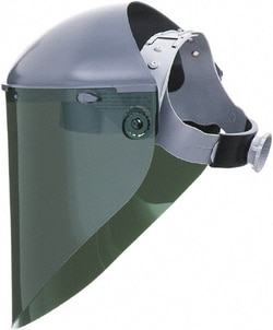 MSC&nbsp;Fibre-Metal Extended View Faceshield, Propionate, Shade 5, 9-3/4 In. x 19 In., 1 ea