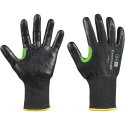 MSC&nbsp;PIP Cut-Resistant Gloves, Nitrile Coating, 13 Gauge, 2X-Large, 10/Pk.