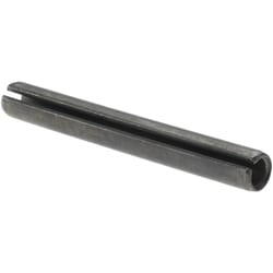 MSC&nbsp;Value Collection Slotted Spring Pin, 1070/1080 Steel, 6.00 mm Dia, 50.00 mm Long, 1 ea