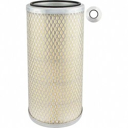 MSC&nbsp;Baldwin Filters Inner Air Element, Round, 5 9/16 in. Diameter, 10 25/32 in. Length, 1 ea.