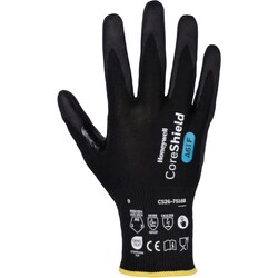 MSC&nbsp;G-Tek CoreShield Seamless Knit Glove, HPPE, A6 Cut, 18 Gauge, Size 11, 100/Case