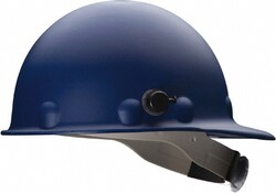 MSC&nbsp;Fibre-Metal Roughneck Hard Hat, Fiberglass, Type I Class G, Blue, 1 ea