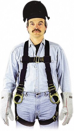 MSC&nbsp;Honeywell Full Body Welder Harness, Kevlar, Universal, 400 lb. Capacity, 10/Pk.