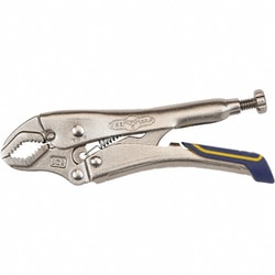 MSC&nbsp;IRWIN VISE-GRIP Locking Pliers, Curved Jaw, 125 mm, 1 ea