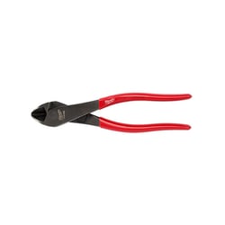 MSC&nbsp;Milwaukee Tool Diagonal Cutters, 8 in., Angled Head, Steel, 1/Each
