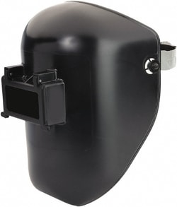MSC&nbsp;Fibre-Metal Tigerhood Classic Welding Helmet, Noryl Thermoplastic, Shade 10, 2 in. x 4-1/4 in. Lens, 1 ea.