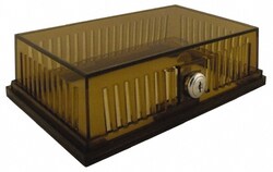 MSC&nbsp;Supco Designer Thermostat Guard, Plastic, Bronze, Locking, 1 ea