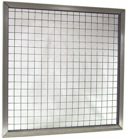 MSC&nbsp;Nomex Pad Holder, 20 in. x 20 in. x 1 in., 1 x 1 Wire Back, 1 ea.