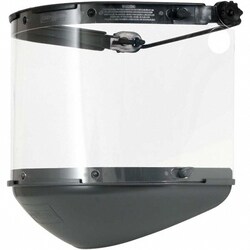 MSC&nbsp;Fibre-Metal Face Shield, Noryl Crown, 8 in. x 16-1/2 in., 1 ea.