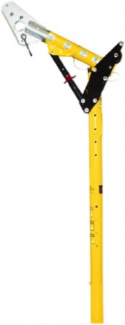 MSC&nbsp;Miller DuraHoist DH-3 Adjustable Mast, 81 in., Aluminum, 1 ea.